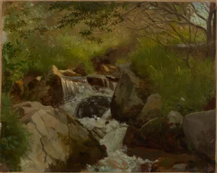 Ruisseau entre les rochers