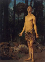 Daniel dans la fosse aux lions