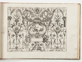 Planche 24, de Grotesques : en diverses manières