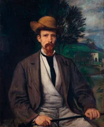 Autoportrait au chapeau jaune