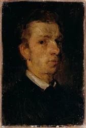Le peintre August Cesar