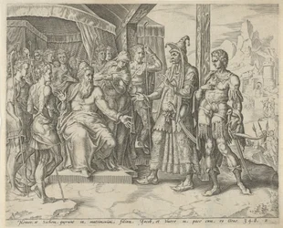 Chamor en Sichem demandent la main de Dina