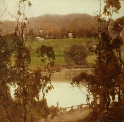Sur la rivière Yarra près de Melbourne