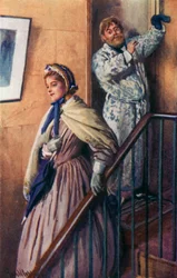 Illustration pour Bonnes Épouses par Louisa M. Alcott