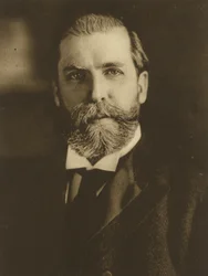 Affiche de campagne présidentielle pour Charles E. Hughes
