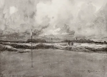 Terrains de golf : Mitcham, le septième green