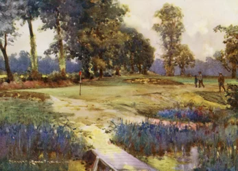 Terrains de golf : Romford, le sixième green