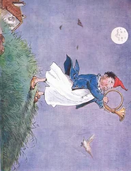 Il souffla un coup de corne fort et aigu, 1920
