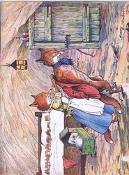 Le renard est sorti affamé, 1920
