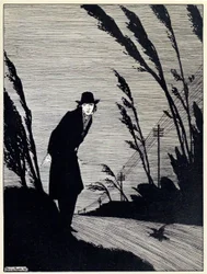 Au milieu de tout était un visage blanc froid, de The Year