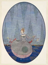 La Petite Sirène. Dansant sur le sol comme personne n