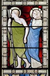 Panneau latéral de la Crucifixion, Fenêtre Est