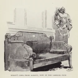 Le canapé de Byron d