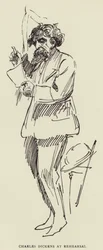 Charles Dickens en répétition