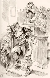 Illustration pour le roman A Tale of Two Cities de Charles Dickens