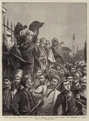 Seuls les braves méritent la belle, une esquisse dans la foule lors de la réception d