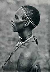 Un Hima de Mpororo, Afrique équatoriale, à l