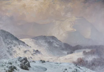 Hiver à Malvern, Worcestershire