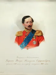 Portrait du Général Baron Fiodor Petrovitch von Offenberg 1789-1857 De l
