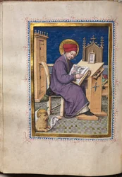 Livre des Évangiles avec portraits d