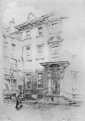 Maison de Sir Christopher Wren, Love Lane, vers 1902-1903