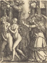 Expulsion du Paradis, 1540