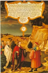 185 Württemberg et Mömpelgard Autel de Mömpelgard Le Christ et Nicodème