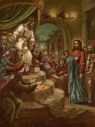 Le Christ condamné par de faux témoignages