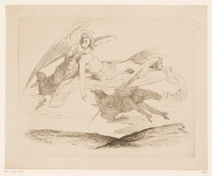 Saint porté par des anges