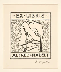 Ex-libris : Alfred Hadelt