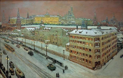 Moscou la nuit, 1939