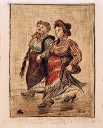 Deux filles de rue
