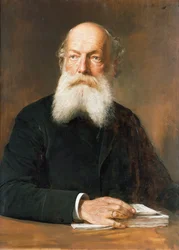 Portrait de Friedrich August Kekulé von Stradonitz, 1829-1896, 1890