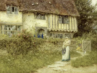 Près de la vieille porte de l