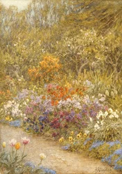 Dans le jardin potager, Farringford