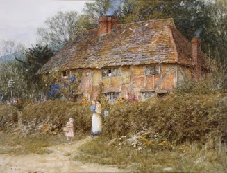 Vieux cottage du Surrey