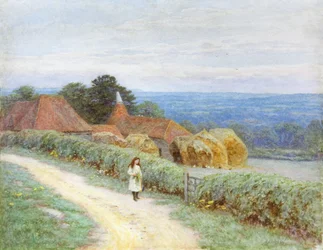 La ferme du Kent à Crockham Hill
