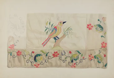 Broderie au crewel