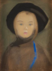 Fille au Ruban Bleu, 1909