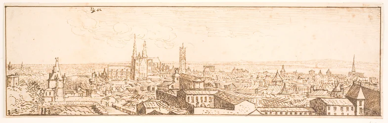 Bordeaux, vue du sud-ouest