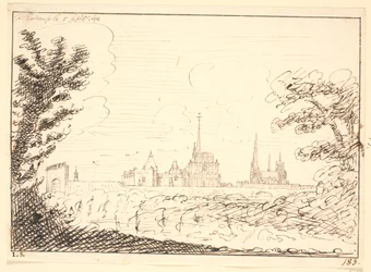Vue de Notre-Dame-de-la-Miséricorde, Bordeaux