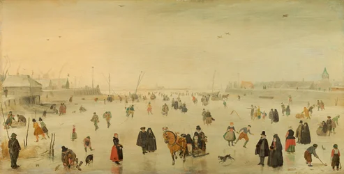 Une scène sur la glace