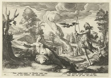 Apollon tue Coronis (série: Les Métamorphoses d