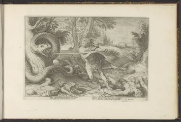 Cadmus tue le dragon