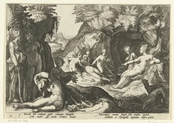 Diane découvre la grossesse de Callisto Ovidius