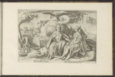 Jupiter et Junon discutent de la question de savoir quel sexe éprouve le plus de plaisir dans l