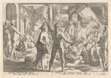 Phaéthon demande à Apollon de conduire son char