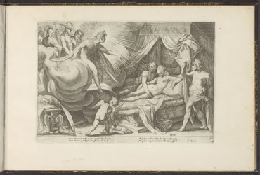 Vénus et Mars surpris