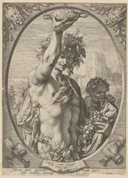 Bacchus, feuille n° 1 de la série « Bacchus, Vénus et Cérès »