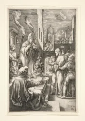 Le Christ devant Caïphe
